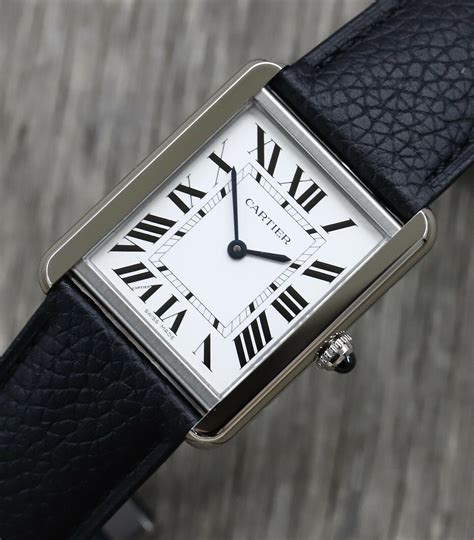 cartier solo tank small|cartier tank solo large men's.